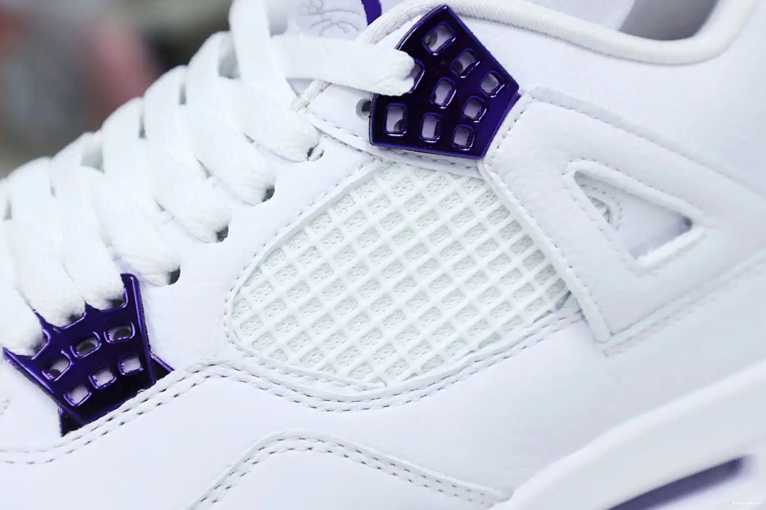 4 METALLIC AIR JORDAN Kimikick PURPLE 0616